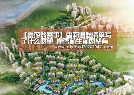 【爱游戏赛事】雪莉遗愿清单写了什么愿望 崔雪莉生前愿望有哪些(图3) 爱游戏下载